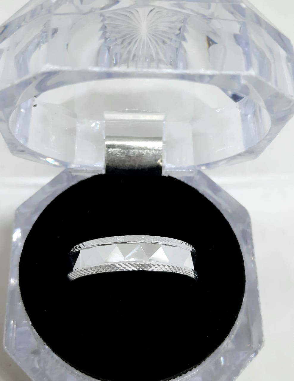 Silver Gents Wedding Ring
